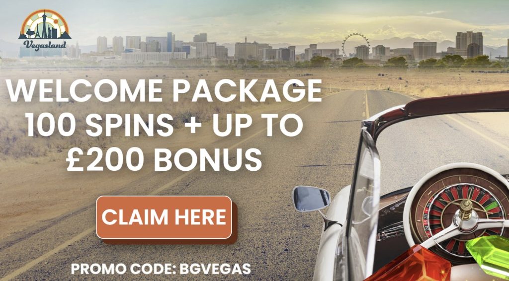 UK Promo code bonuses - Vegasland