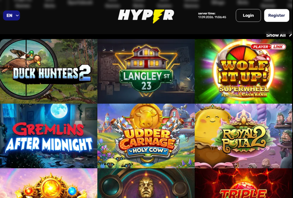 Hyper Casino Games