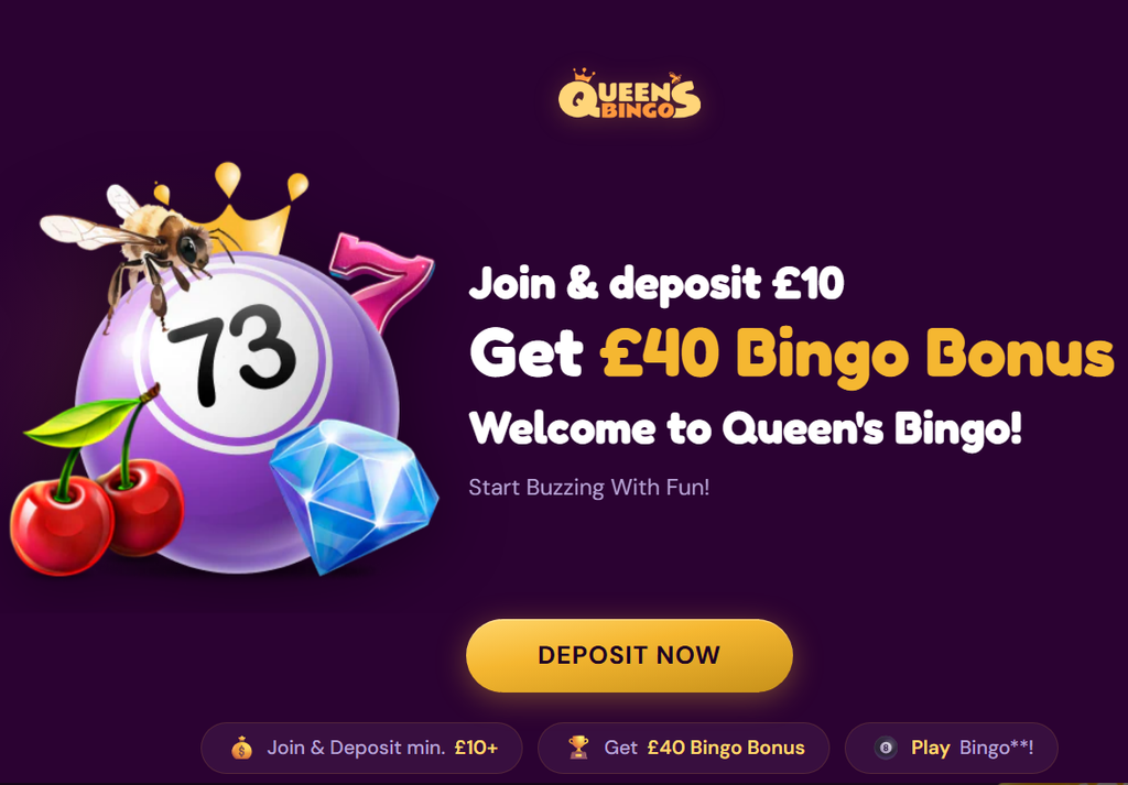 Queens Bingo Welcome Bonus