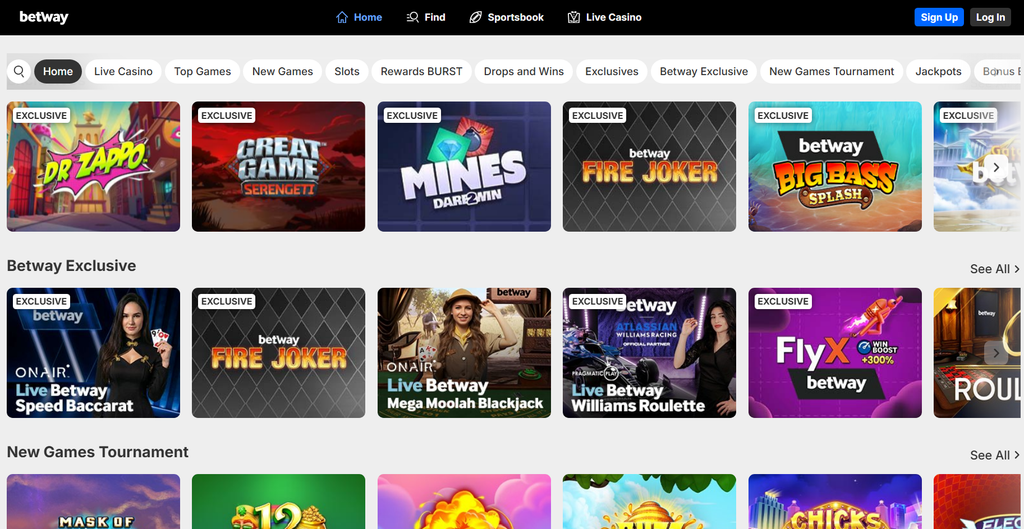 UK online casinos for wager-free free spins and exclusive slots - Betway