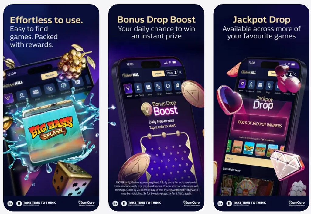 William Hill Vegas Mobile App