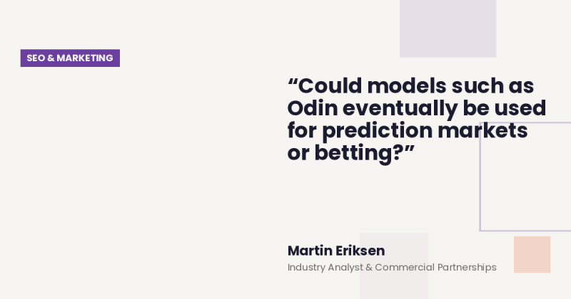 Can AI Find a Betting Edge? We Asked a Danish LLM Founder — Then Tested His Chatbot Chat.dk — by Martin Eriksen, Industry Analyst & Commercial Partnerships