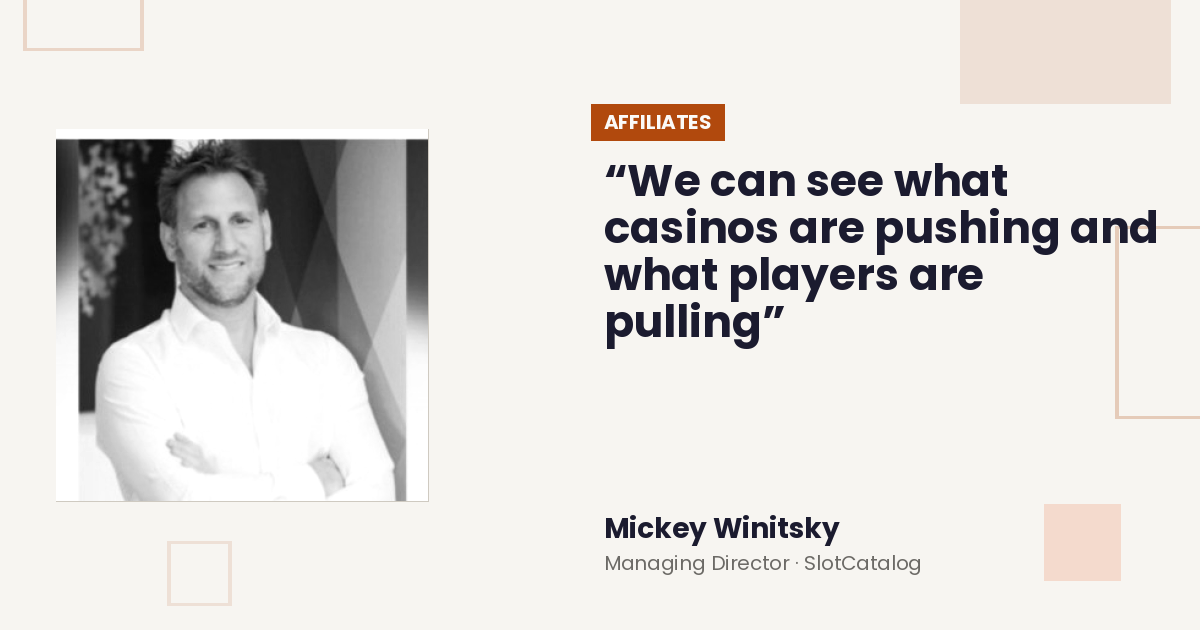 SlotCatalog’s Mickey Winitsky on Slot Data and AI Search — by Mickey Winitsky, Managing Director · SlotCatalog