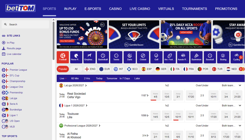 One of the newest betting sites with a UK licence. 