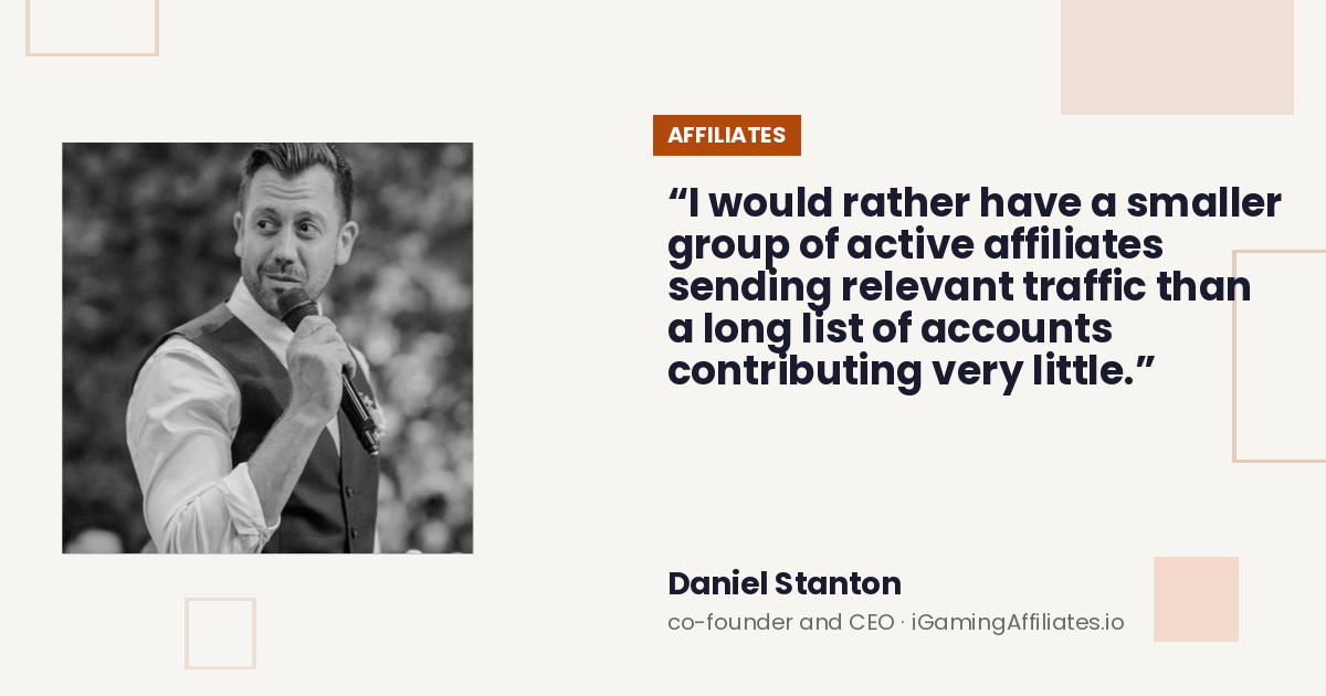 Running Affiliate Programmes for UKGC Brands: Daniel Stanton on Fees, Margins and Affswap — by Daniel Stanton, co-founder and CEO · iGamingAffiliates.io